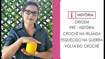 Quando surgiu o crochê no Brasil?