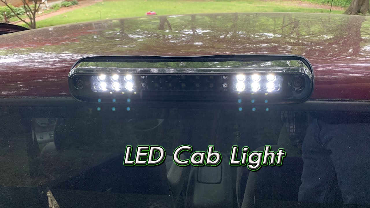 How To Replace Third Brake Light/Cargo Light On A 8898 GMC/Chevy C/K