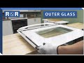 Oven Outer Door Glass