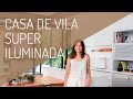 Casa de Vila com Decoração Jovem e Muita Luz Natural