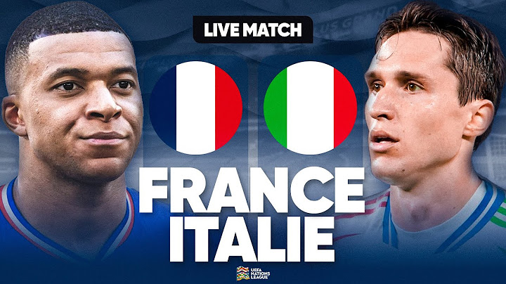 🔴🇫🇷🇮🇹 FRANCE - ITALIE LIVE / 🚨ALLEZ LES BLEUS !! / LE DEBUT DE LA NATIONS LEAGUE / LIGUE DES NATIONS