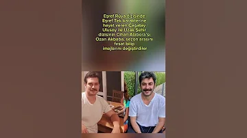 Ozan Akbaba Ile Çağatay Ulusoy İmajlarını Değiştirdiler çağatayulusoy Ozanakbaba Magazin Keşfet 