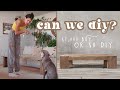 DIY COFFEE TABLE | $7,000 BUY VERSUS $0 DIY!?