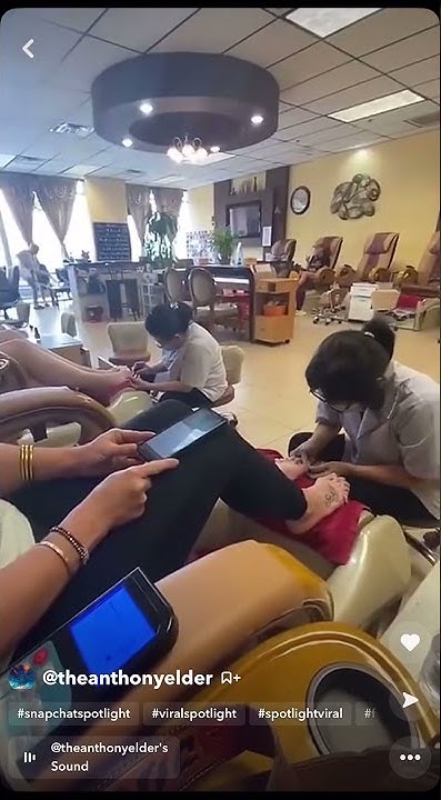 I used voice translate at a nail salon. - YouTube