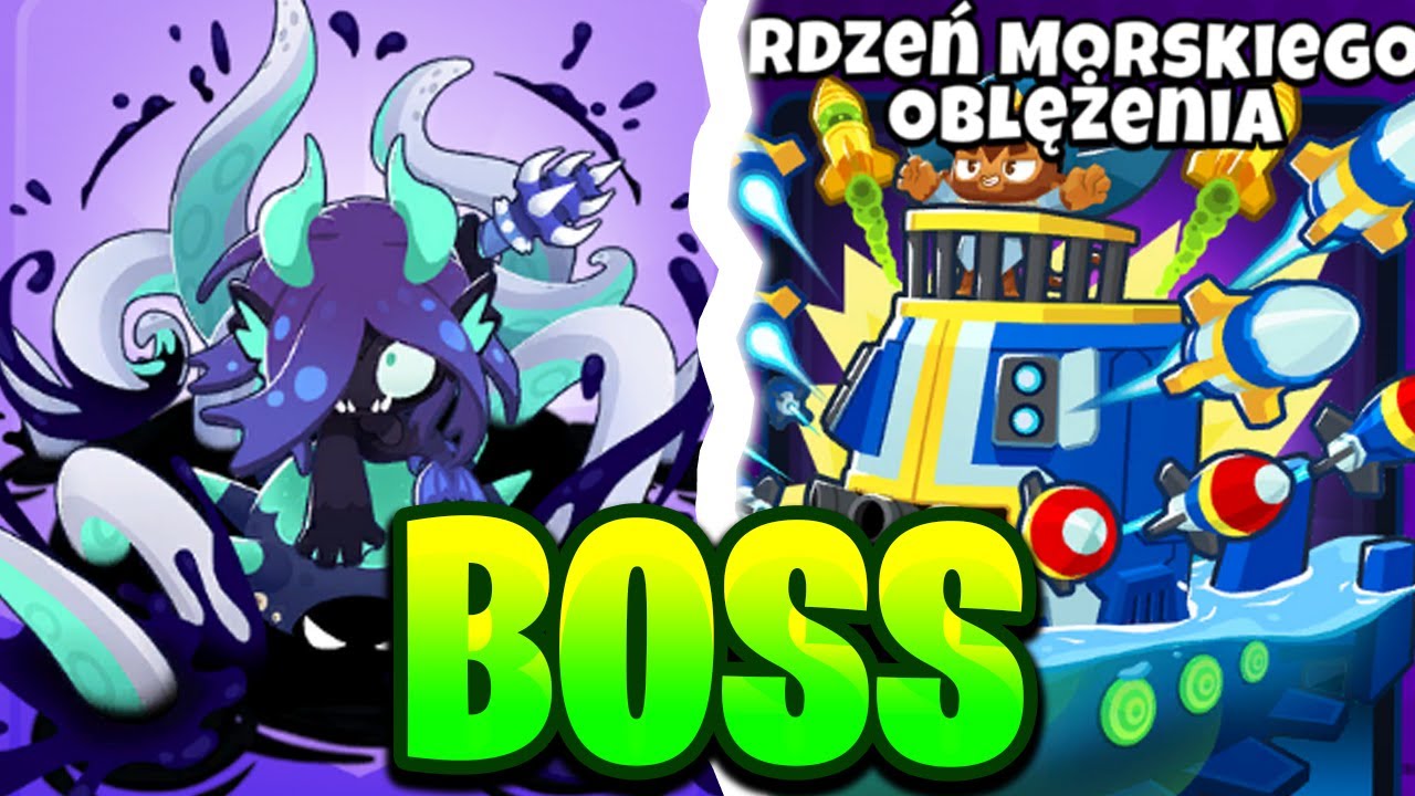 MAŁPKA SYRENKA I PARAGON 😍 BOSS w Bloons TD6 Polska
