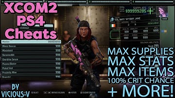 XCOM2 PS4 CHEATS: Max Supplies, 999 Stats +More! #xcom2 #xcom2modded #xcom2wotc