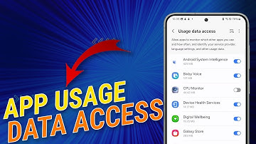 Prevent App From Accessing Usage Data Access Info on Galaxy Phone