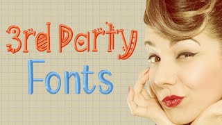 How To Install Embroidery Fonts & Edit Them In Embird