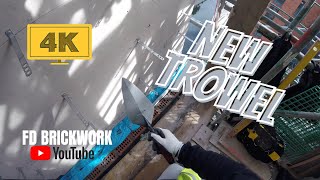 Bricklaying - New Trowel
