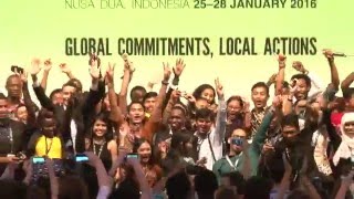 Youth Performance at the 2016 ICFP Closing Ceremony