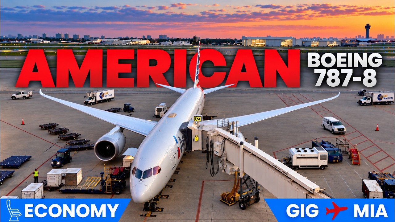 TRIP REPORT | American Airlines - Boeing 787-8 - Rio de Janeiro