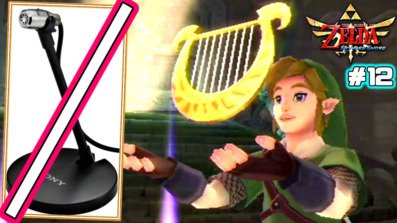 ハープを演奏するつもりがマイクをぶった斬ってしまう男【ゼルダの伝説