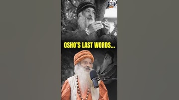 Osho’s last words—finally revealed #shorts #osho #ytshorts #podcast #interview
