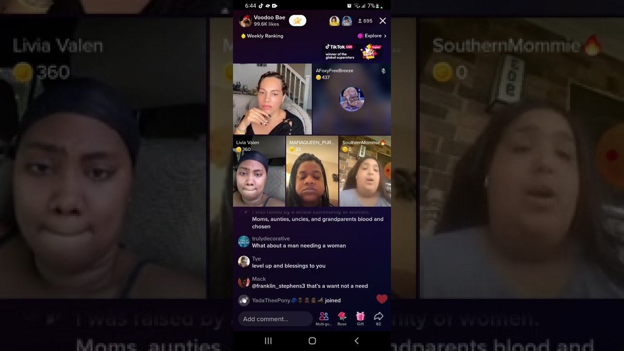 Voodoo Bae Epic Live Dialogue Pt 1