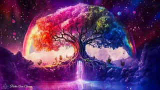Open All 7 Chakras 🌈 Tree Of Life | 639 Hz - Boost Positive Energy, Angelic Chakra Healing