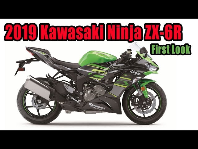 2019 Kawasaki Ninja ZX 6R First Look – AIMExpo - YouTube