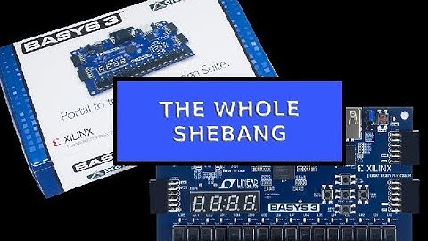 The Whole Shebang - VHDL on BASYS 3 Board