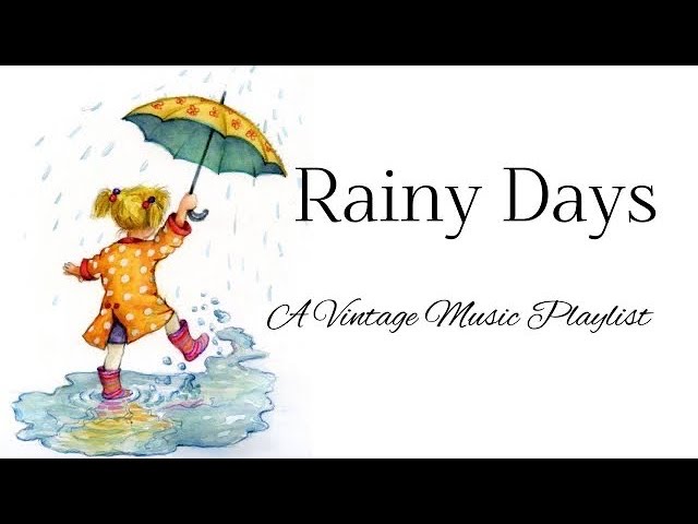 Rainy Days - song and lyrics by Vintage, Alf Wardhana