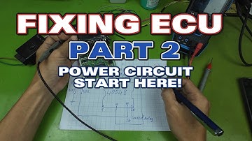 PART 2👉ECU Power Circuit Explained: Learn Analysis, Testing & Repair Tips #ecurepair