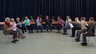 Tanzen im Sitzen Tulpen aus Amsterdam Choreografie "gege Fantasie"