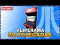 Fliperama Atari Dourado 32"