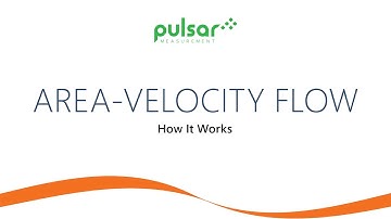 How It Works: Area-Velocity Flow with Pulsar Measurement