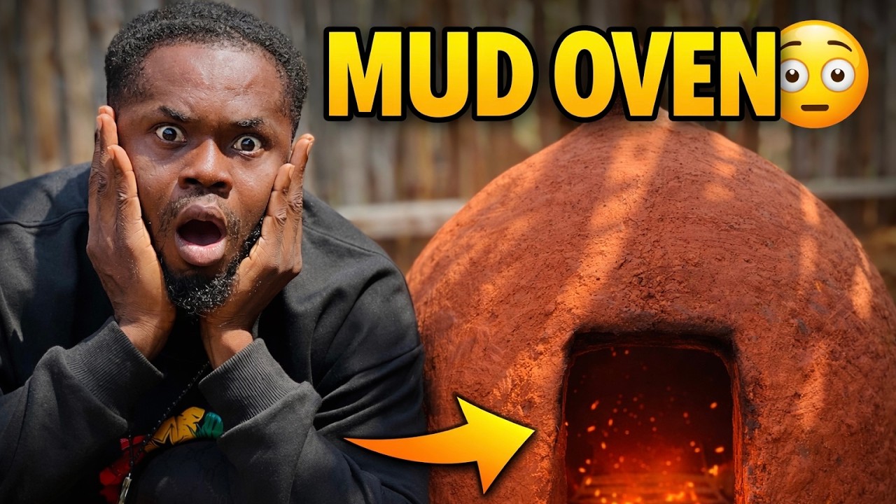 I Built a Miniature Traditional Ghanaian Mud Oven 🇬🇭 | African Clay Art