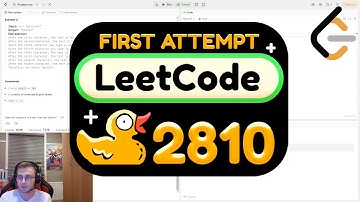 my attempt at solving leetcode 2810: faulty keyboard [SOLVED]