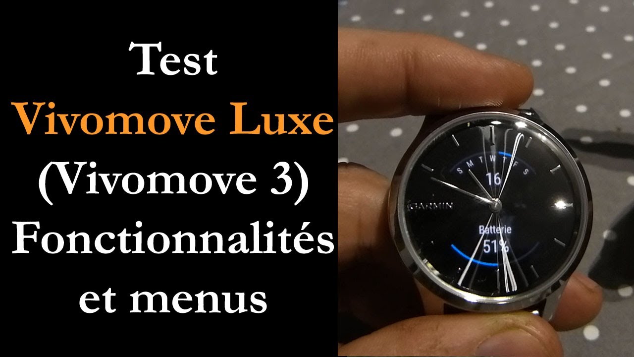 Test Vivomove Luxe (Vivomove 3) : montre hybride 