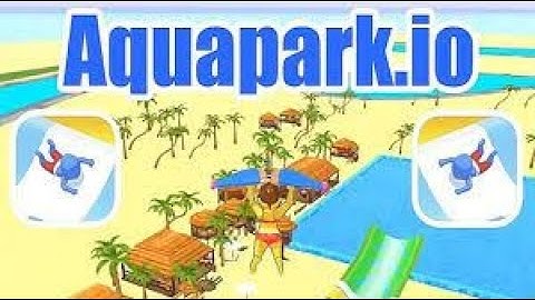 Aqua Park  IO Speedrun All Levels Gameplay 4K