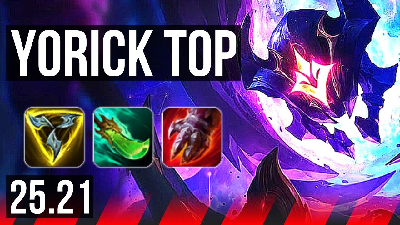 YORICK vs AMBESSA (TOP) | 7/1/8 | EUW Grandmaster | 25.21