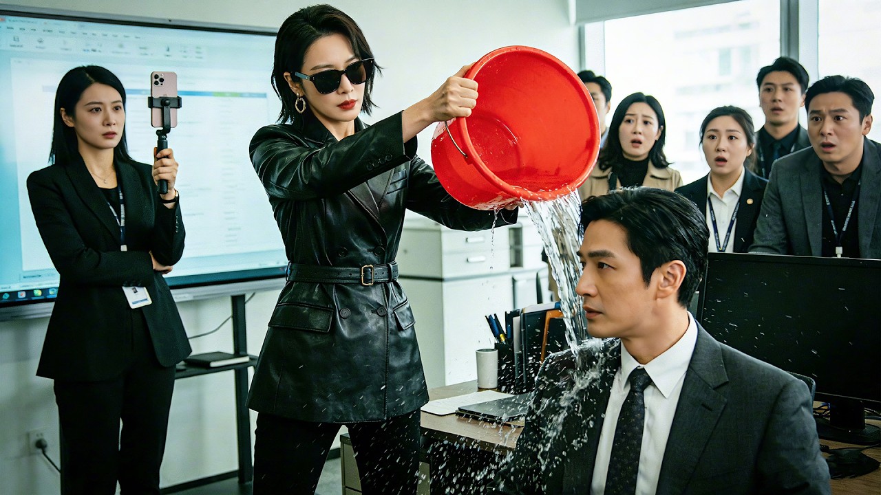 Revenge goes VIRAL! Cewek ini LIVE lempar air ke mantan, 1 juta netizen serukan: QUEEN! 🔥💦 #drama