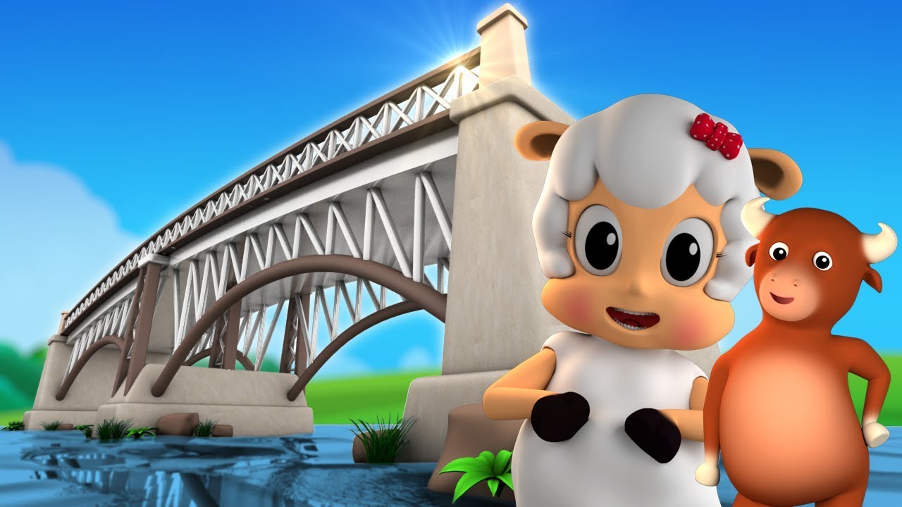 ponte de londres está caindo | rimas de berçário | canções para crianças | London Bridge Rhyme