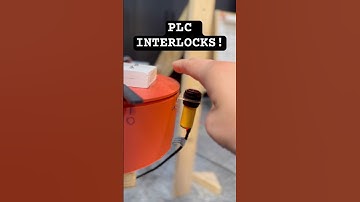 Programming Interlocks into our PLC! #automation #science #engineering #robotics #electronics