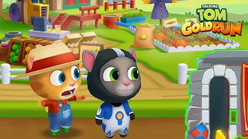 Talking Tom Gold Run | Flower Power | Astronaut Tom VS Farmer Ginger Gameplay 2021