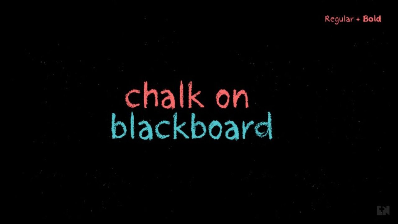 [GET] Crayon Hand font family YouTube