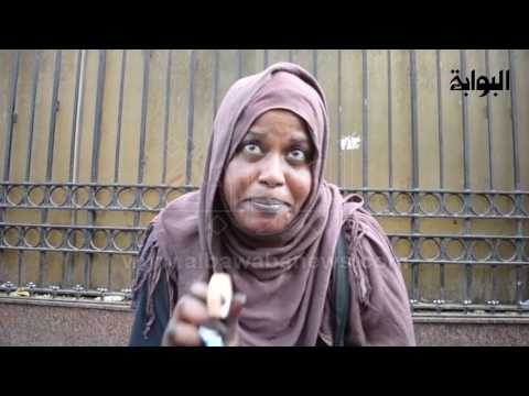 أشهر رسامة حنا في مصرعلى أبواب السيدة زينب