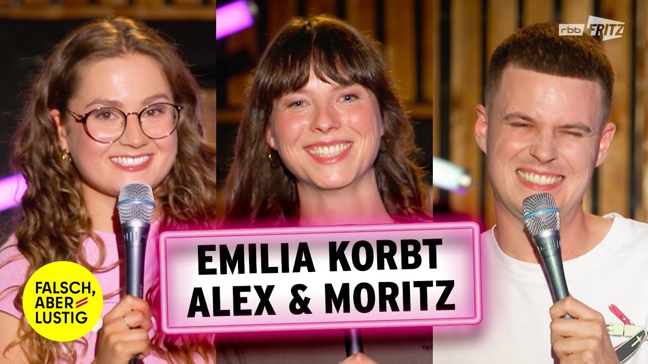 Alex Stoldt und Moritz eiskalt abgewiesen | falsch, aber lustig | Emilia Suchlich, Florentine Osche