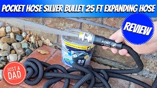 Pocket Hose Silver Bullet 25 ft Expandable Hose REVIEW  What a GREAT Hose!