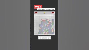 next up 25x25 🙂 | #minesweeper #challenge #xyzbc #tbt #fypシ #satisfying #speedrun