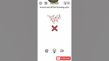 Brain Out Level 85 Knock out all the bowling pins [ 2021 ] Solution