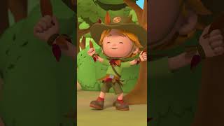 CUTE SPIDER DANCES TO ATTRACT ITS MATE! | Leo the Wildlife Ranger #shorts