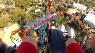 Busch Gardens Tampa- SheiKra Footage (Front Seat POV).