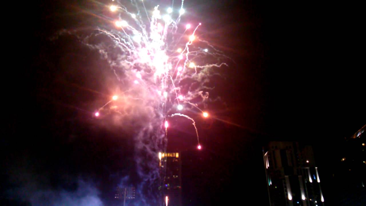 Knights fireworks YouTube