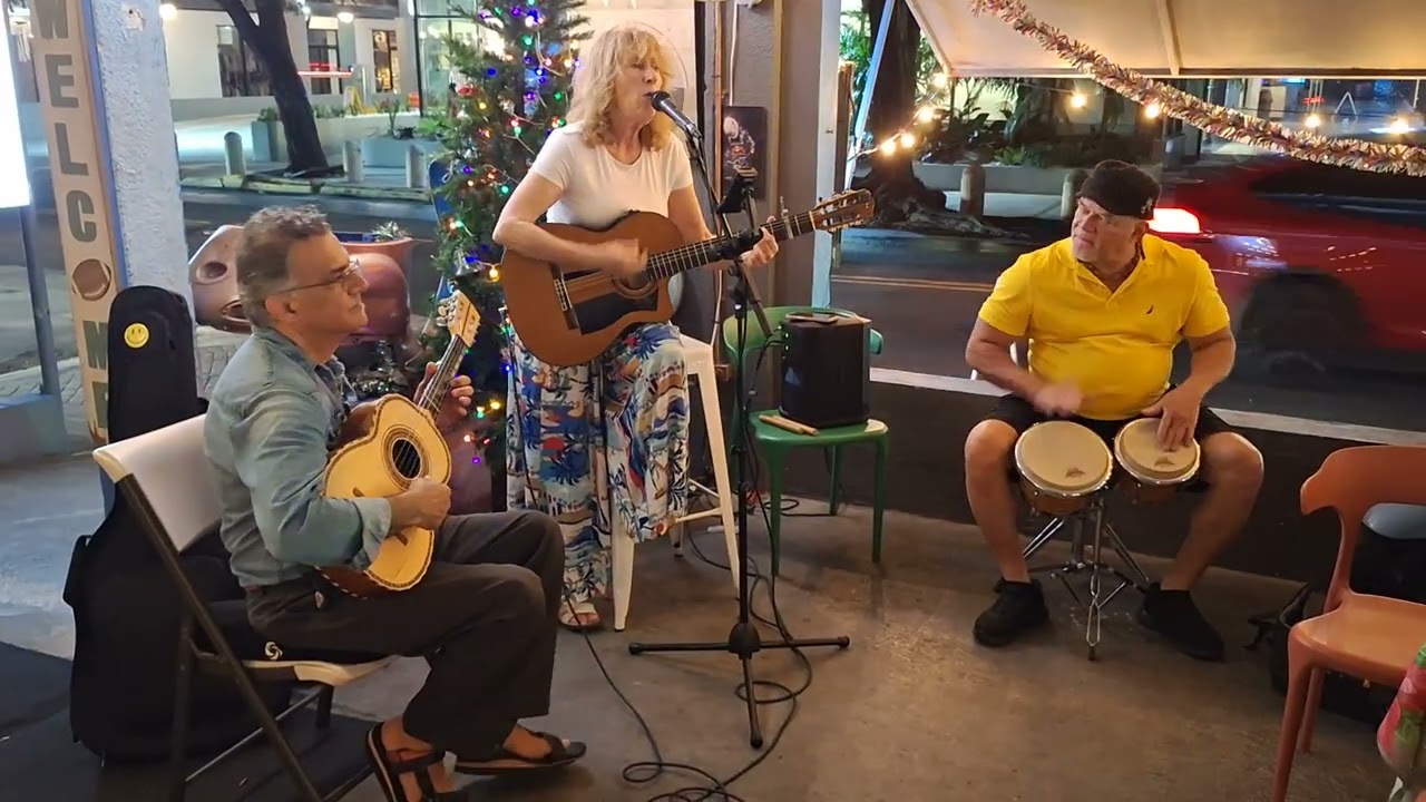 Stand by me ,by Ben E. King  acustic style ,Farshid Etniko Trio,Trish and Mario.