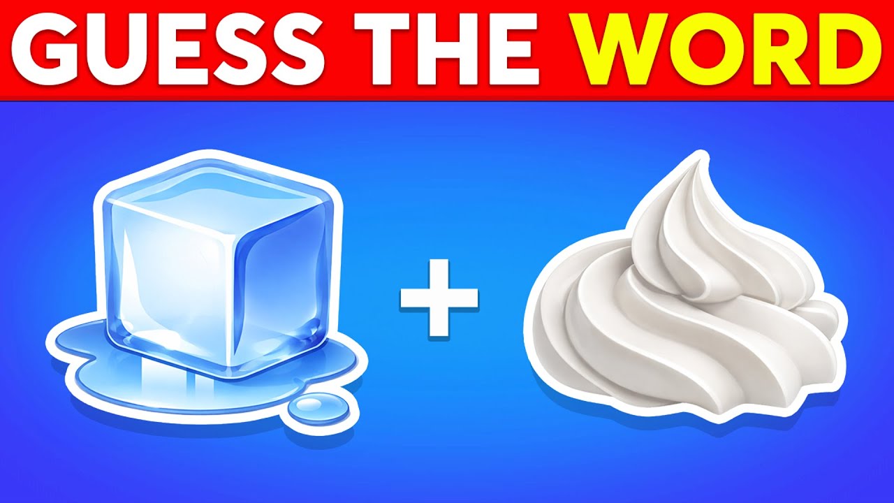 Сможете ли вы угадать слово по эмодзи? 🤔 Лучшая викторина по словам и эмодзи