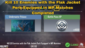 Kill 10 Enemies with the Flak Jacket Perk Equipped in MP Matches Cod Mobile 2023