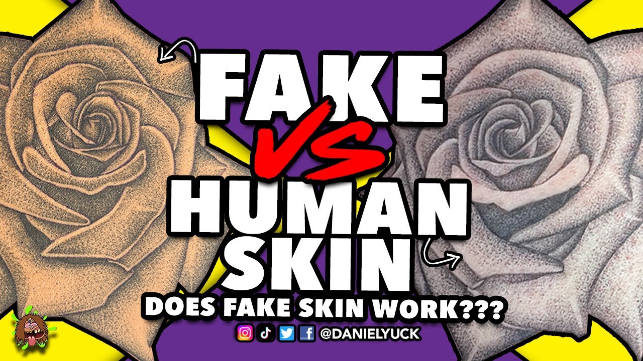 Fake Skin Vs Human Skin Does Fake Skin Work??? YouTube