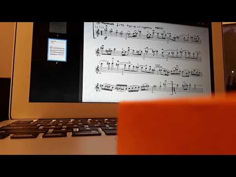 Unconquered excerpt, quarter note = 60