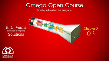 H. C. Verma Solutions - Chapter 5, Question 3